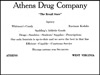 Athens Drug (Rexall) Drug Company
