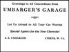 Umbarger's Garage