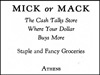 Mick or Mack