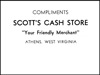 Scott's Cash Store