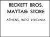 Beckett Brothers Maytag Store