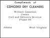Concord Dry Cleaners