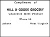 Hill and Goode Grocery