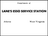 Lane's Esso Service Station