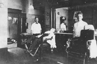 Lytton's Barber Shop (circa 1922)