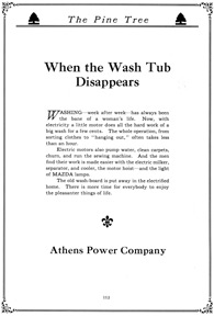 Athens Power Company Advertisement