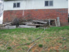 Weathering debris from the demolition of the Vermillion Homeplace four years later in 2008.